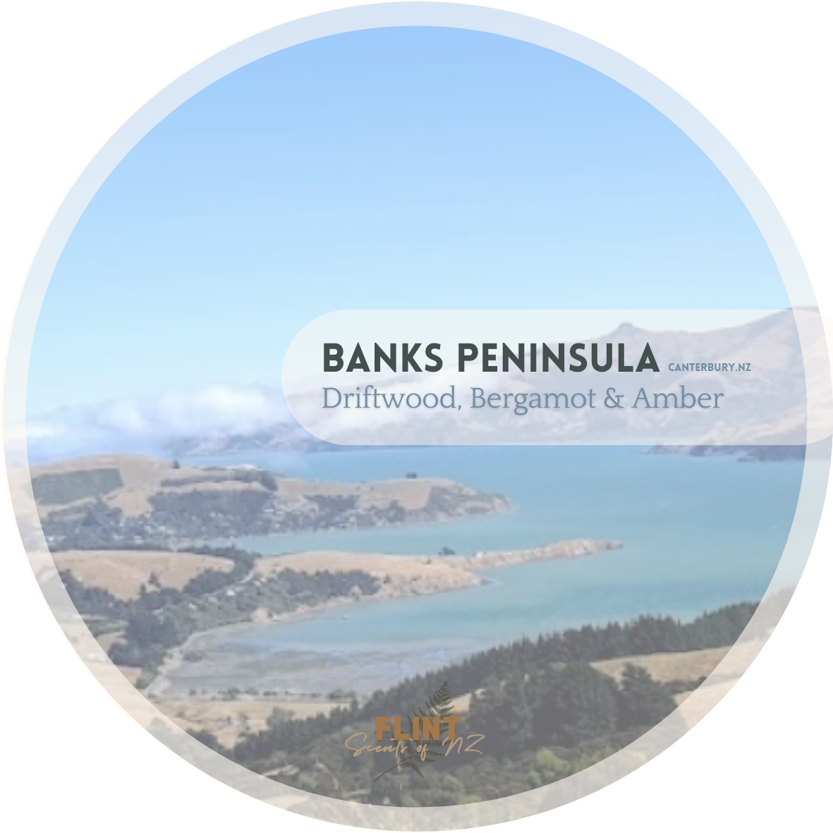 Candle Tin: Banks Peninsula